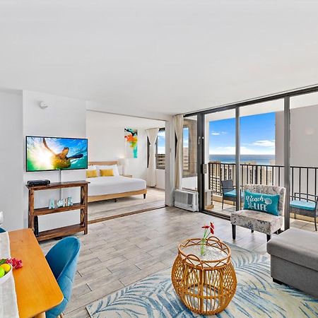 1Br With Great Ocean Views, 1 Block To Waikiki Beach Honolulu Exterior photo