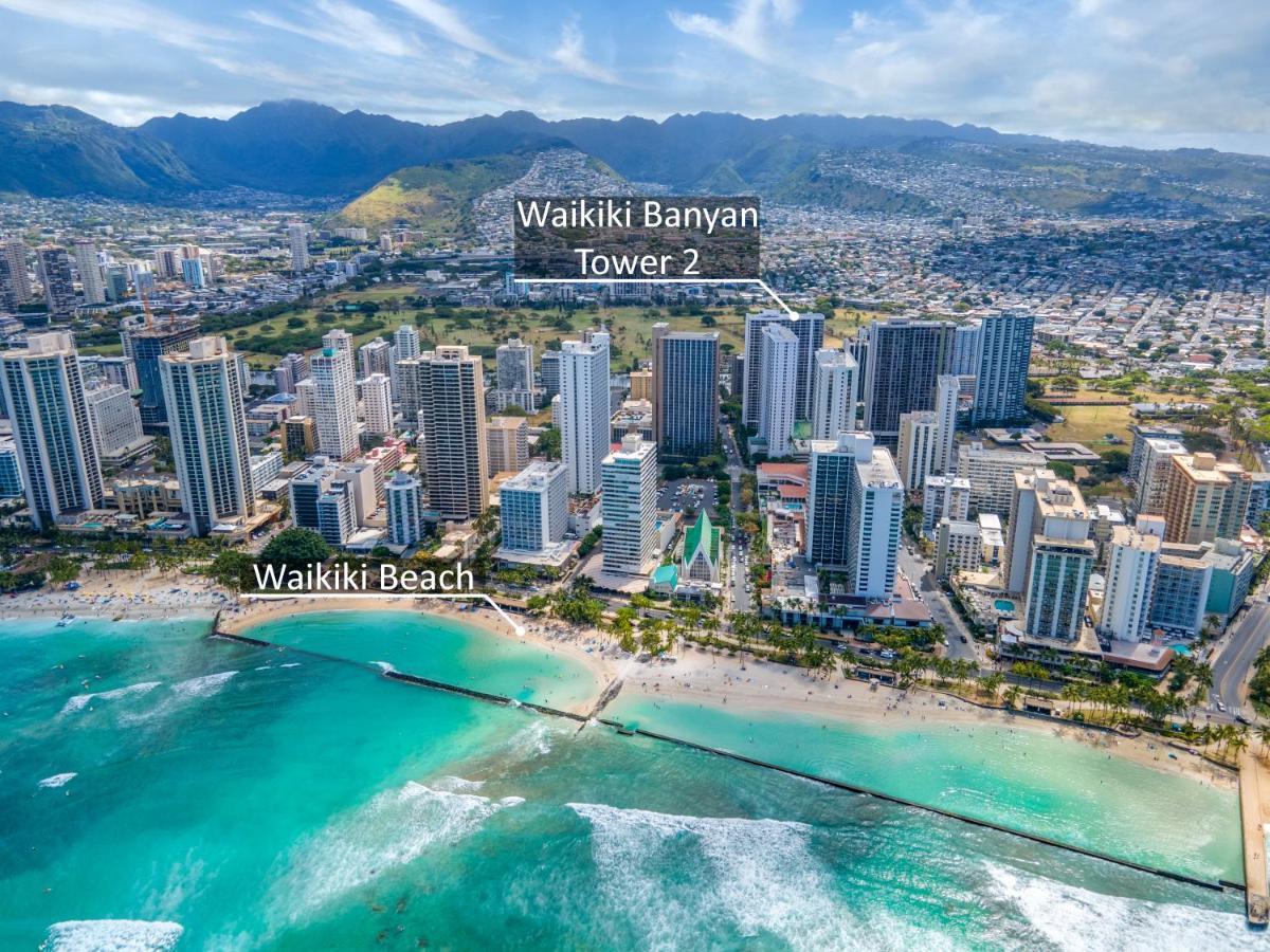 1Br With Great Ocean Views, 1 Block To Waikiki Beach Honolulu Exterior photo