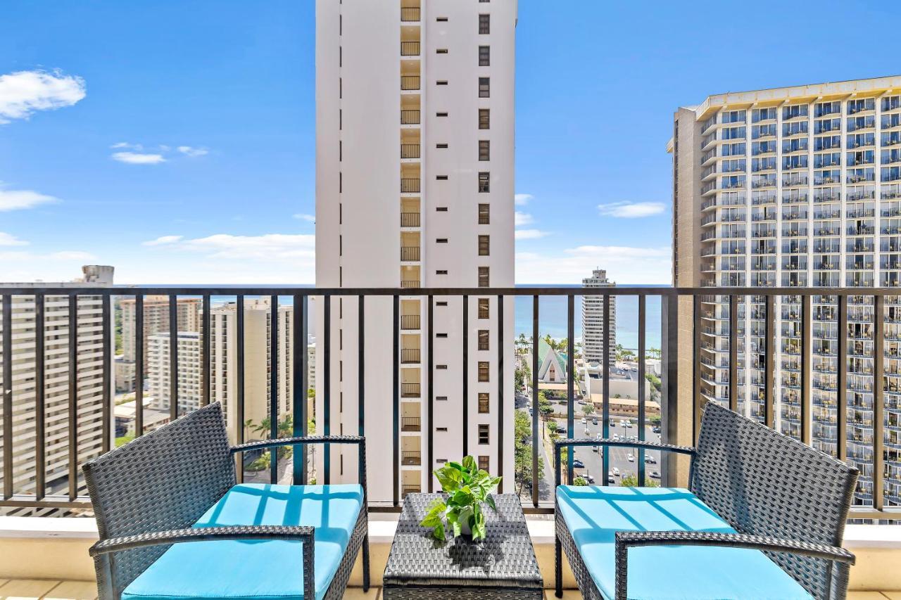 1Br With Great Ocean Views, 1 Block To Waikiki Beach Honolulu Exterior photo