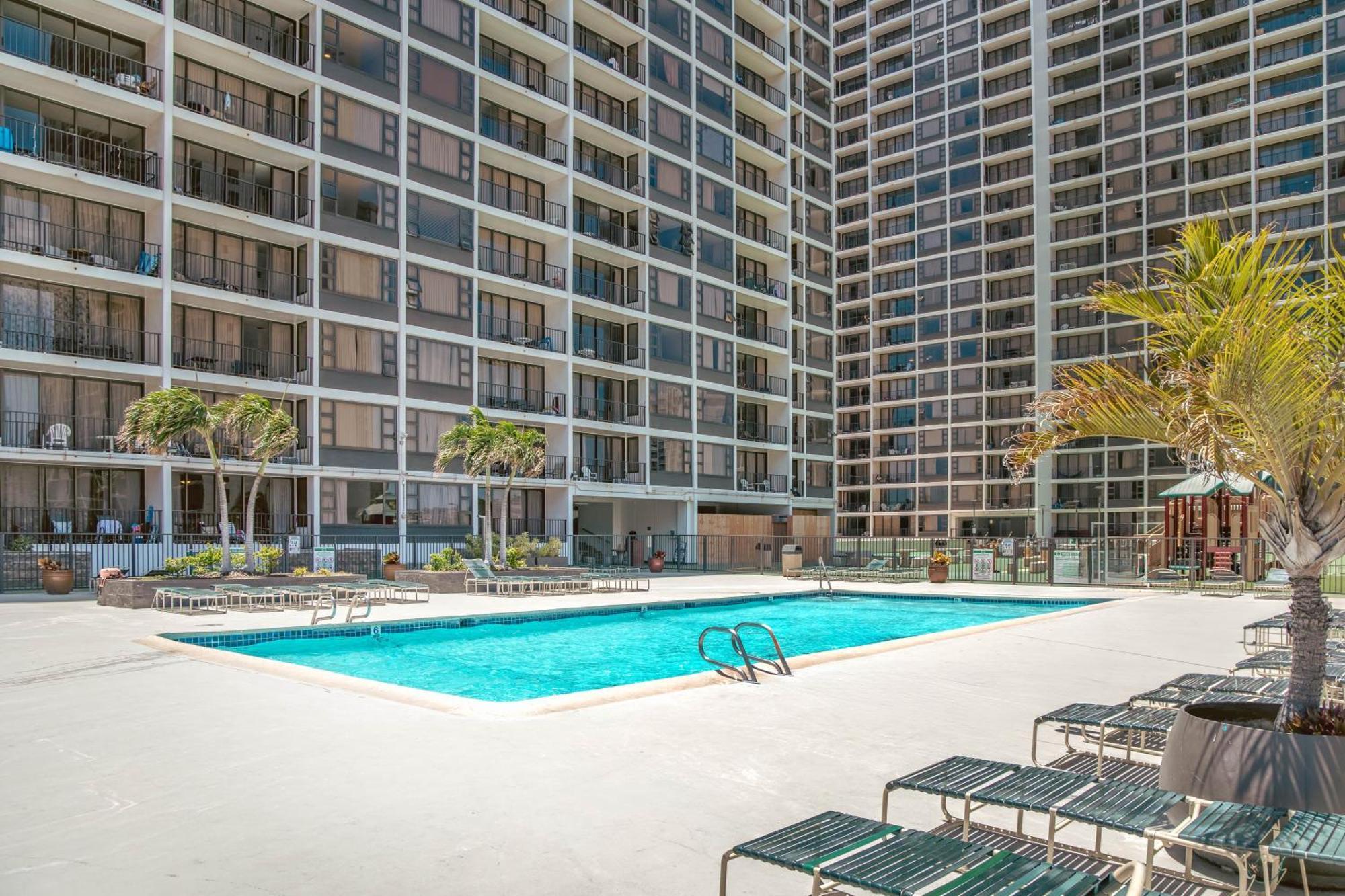 1Br With Great Ocean Views, 1 Block To Waikiki Beach Honolulu Exterior photo